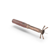 Incendiary Rocket 66 mm M74 Dusty PNG & PSD Images