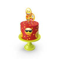 Emoji Cake PNG & PSD Images