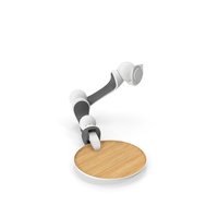Careobot 4 Arm with Tray PNG & PSD Images