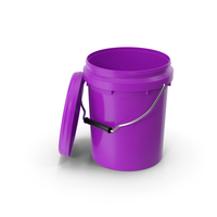 Food Grade 5l Plastic Bucket PNG & PSD Images