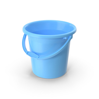 Unbreakable Plastic Bathroom Bucket PNG & PSD Images