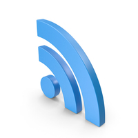 RSS Symbol Blue PNG & PSD Images