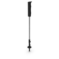 Hiking Pole Compact Upright PNG & PSD Images