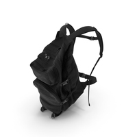 Camping Backpack 1 Black PNG & PSD Images