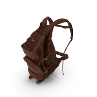Camping Backpack Brown PNG & PSD Images