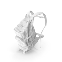 Camping Backpack White PNG & PSD Images