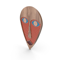 Decorative African Design Mask PNG & PSD Images