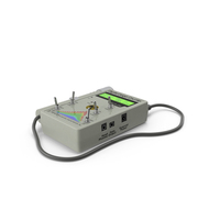 Professional Digital Geiger Counter PNG & PSD Images