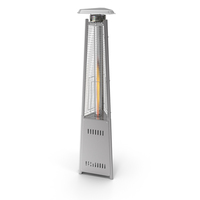 Outdoor Pyramid Patio Heater On PNG & PSD Images
