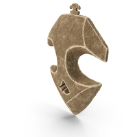 Reliced Stone Pendant PNG & PSD Images