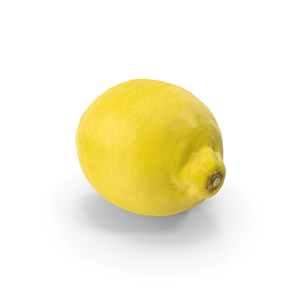 Lemon Laying on Side PNG & PSD Images