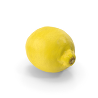 Lemon Laying on Side PNG & PSD Images