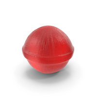 Spherical Hard Candy Red PNG & PSD Images