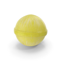 Spherical Hard Candy Yellow PNG & PSD Images