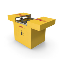 DHL Express Delivery Drone Station PNG & PSD Images