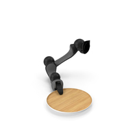 Robotic Arm with Tray PNG & PSD Images