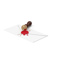 Wax Seal Stamp Envelope PNG & PSD Images