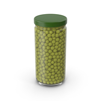 Green Peas Jar PNG & PSD Images