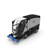 Johnston CN101 Compact Road Sweeper PNG & PSD Images