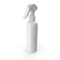 Spray Bottle White Reusable 200 ml PNG & PSD Images