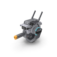 DJI RoboMaster S1 Mini Cannon PNG & PSD Images
