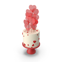 Valentines Cake PNG & PSD Images