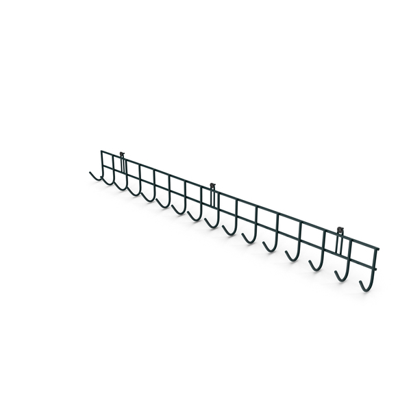 Wall Mounted Garage Storage Hooks PNG & PSD Images