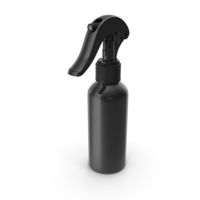 Spray Bottle Black Reusable 100 ml PNG & PSD Images