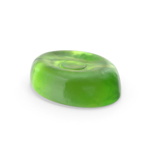 Oval Hard Candy Green PNG & PSD Images