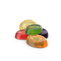 Small Pile of Oval Hard Candy PNG & PSD Images