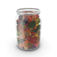 Jar With Oval Hard Candy PNG & PSD Images