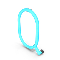 Neon Letter Q PNG & PSD Images