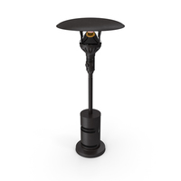 Portable Propane Gas Patio Heater On PNG & PSD Images