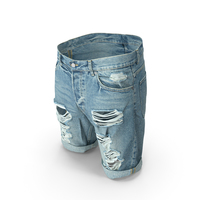 Mens Shorts Blue PNG & PSD Images
