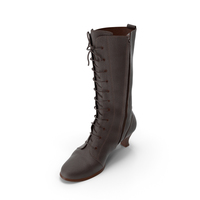 Women's High Heel Shoes Brown PNG & PSD Images