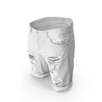 Mens Shorts White PNG & PSD Images