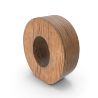 O Wooden Letter PNG & PSD Images