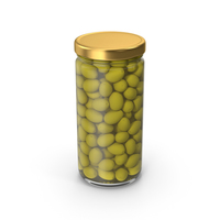 Olives Jar Gold PNG & PSD Images