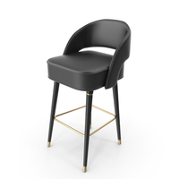 Covet Lounge 2016 Collins Bar Chair PNG & PSD Images