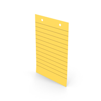 Sticky Note With Holes PNG & PSD Images