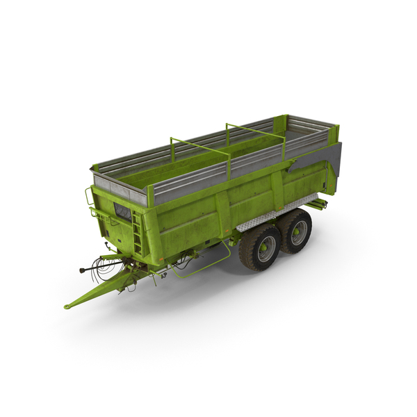 Agricultural Body Trailer Dirty PNG & PSD Images