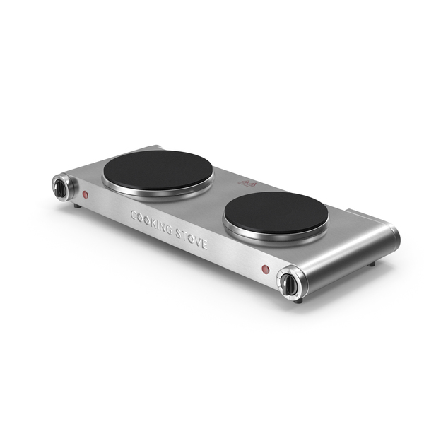 Double Electric Cooking Stove PNG & PSD Images