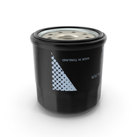 Oil Filter with Filtering Element PNG & PSD Images