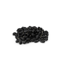 Pile of Black Turtle Beans PNG & PSD Images