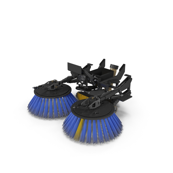 Road Sweeper Brushes Mechanism PNG & PSD Images
