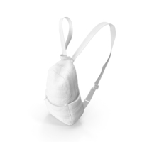 Women's Backpack White PNG & PSD Images