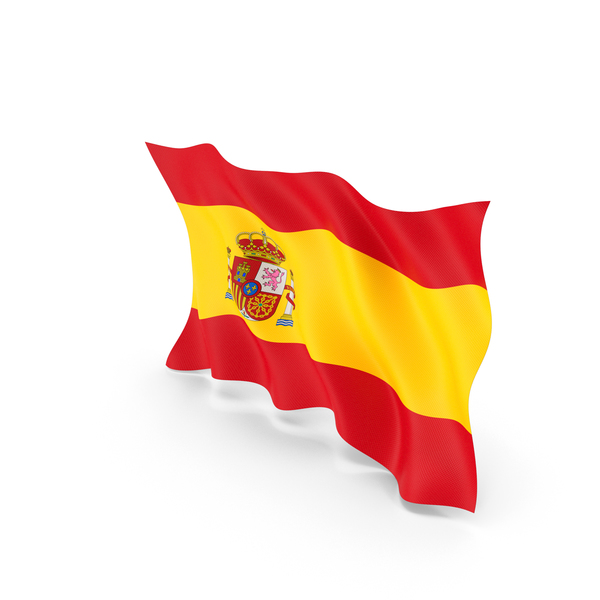 Flag On Pole Spain PNG Images & PSDs for Download | PixelSquid - S112637310