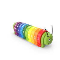 Wooden Caterpillar Toy PNG & PSD Images