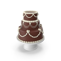 Chocolate Cascade Cake PNG & PSD Images