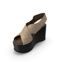 Women's Shoes Black Beige PNG & PSD Images